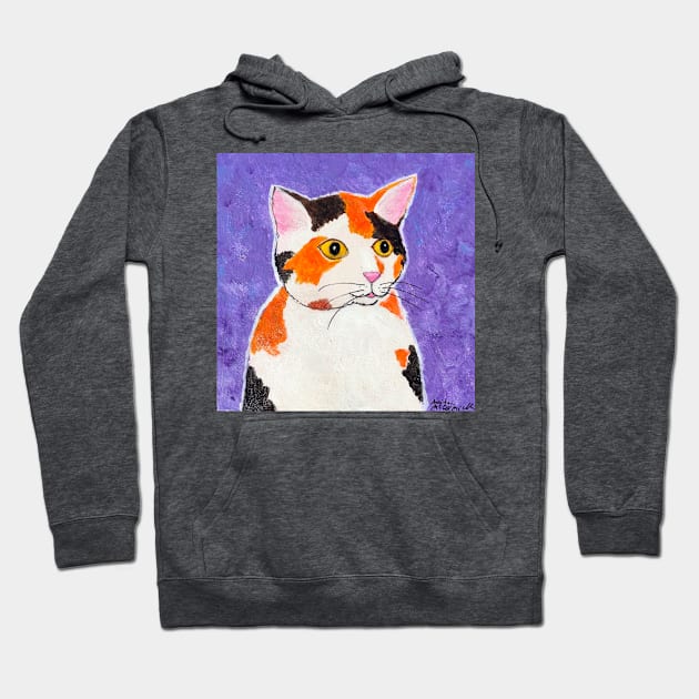 Calico Cat Hoodie by AnitaLMcCormick